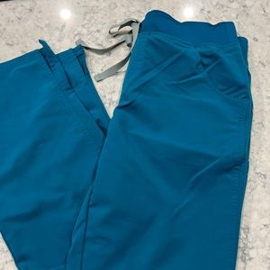 FIGS Kade Scrub Pants Pacific Blue size S